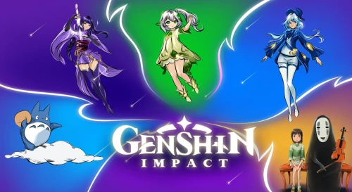 Постер День Аниме. Genshin Impact. HighTime Orchestra. Концерт в оранжерее Постер День Аниме. Genshin Impact. HighTime Orchestra. Концерт в оранжерее