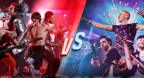 Постер Симфо-битва икон стадионного рока: Red Hot Chili Peppers VS Coldplay на панорамной крыше Постер Симфо-битва икон стадионного рока: Red Hot Chili Peppers VS Coldplay на панорамной крыше