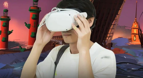 Постер VR Выставка Виарный Петербург Постер VR Выставка Виарный Петербург