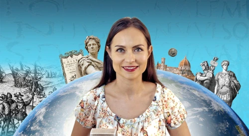 Постер Мария Ледышева. Вокруг света на латыни. Постер Мария Ледышева. Вокруг света на латыни.