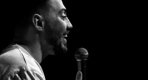 Постер Французский Stand up концерт.