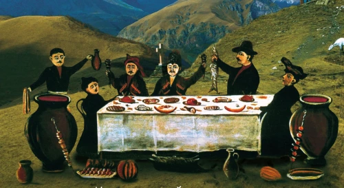 Постер День Рождения Пиросмани. Иммерсивный спектакль