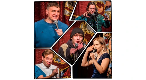 Постер Stand Up Nsk. Best!