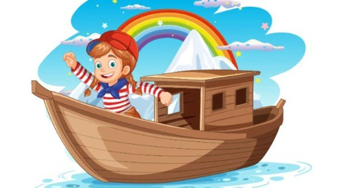 Постер Детский интерактив "Морское путешествие"
