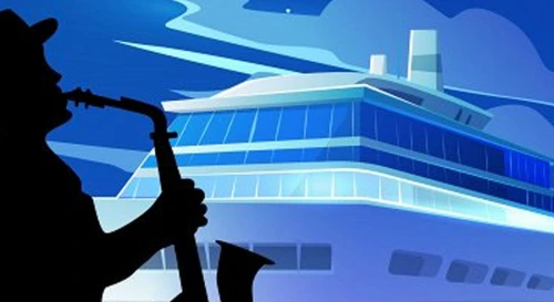 Постер Джаз на корабле Постер Джаз на корабле