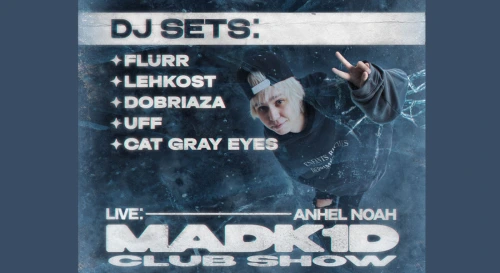 Постер Iceberg SoundCloud + madk1d club show ❤️‍🔥