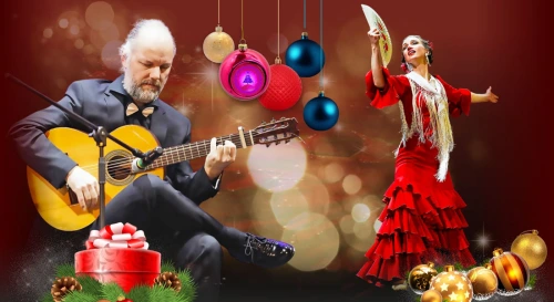 Постер FLAMENCO FAMILIA — концерт и Новогодняя вечеринка с фуршетом в музее на Невском