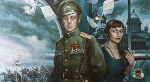 Постер «Ахматова и Гумилев. Любовь и ненависть Серебряного века». Большой вечер поэзии