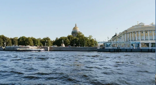 Постер Морской Петербург - по рекам и каналам через порт на катере в мини-группе до 11 человек