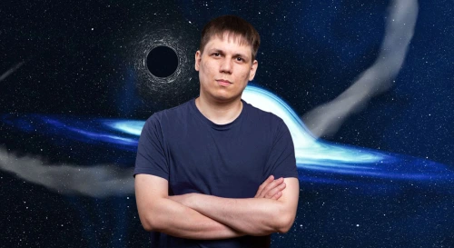 Постер Роман Юдаев. Чёрные дыры для чайников.