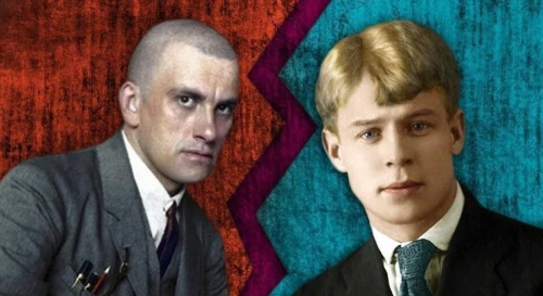 Постер «Маяковский vs Есенин». Большой вечер поэзии