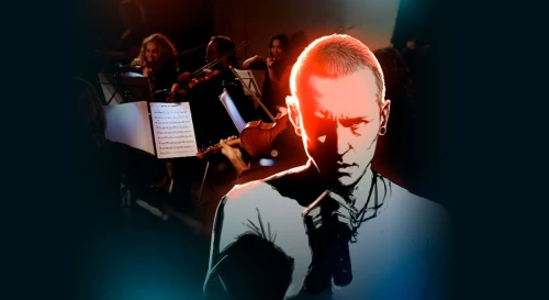 Постер Оркестр Модерн. LINKIN PARK SYMPHONIC