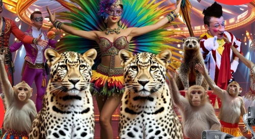 Постер Цирк шапито "CIRCUS LAND"