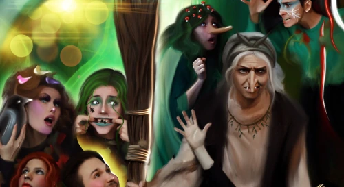 Постер Две бабы Яги