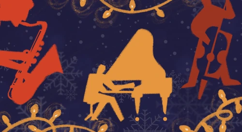 Постер История Джаза."Новый год, Джаз и Ты"