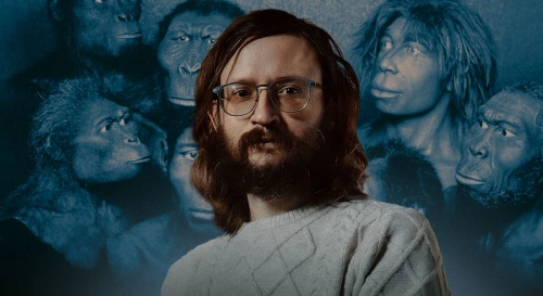 Постер Станислав Дробышевский. Главные развилки нашей эволюции.