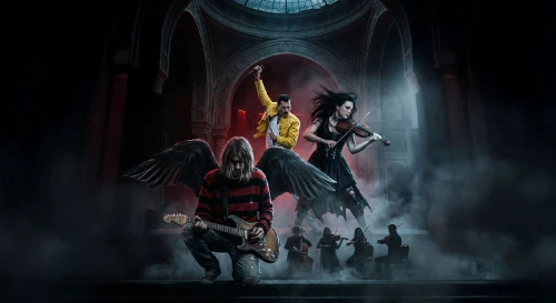 Постер ROCK SYMPHONY. Легендарные рок хиты в акустическом звучании Imperialis Orchestra.