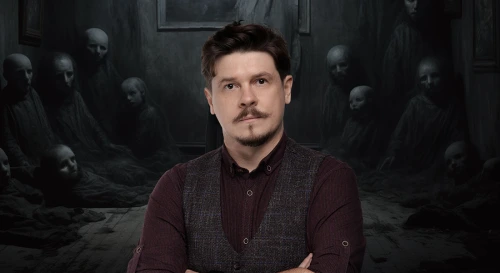 Постер Голос рассказчика. Mad Work Day. Влад Воробьёв.