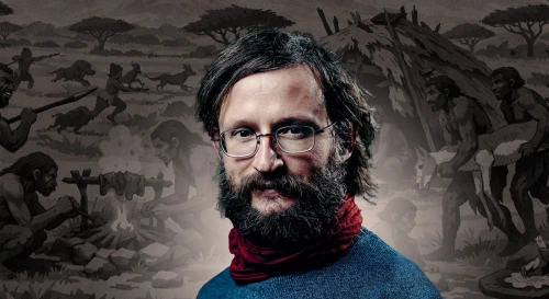 Постер Станислав Дробышевский. Экология древних гоминид.