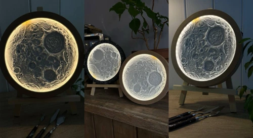 Постер Мастер-класс "Луна светильник" от Artvibes. Рисуем с видом на Исакий