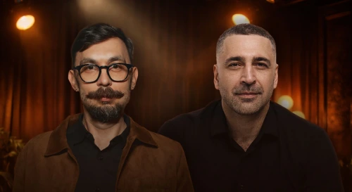 Постер Владос Алёшин и Мурат Эркенов. Совместный стендап-концерт