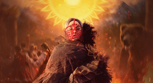 Постер Комоедица. Языческий гастро-рейв со специальным меню и музыкой от LILOVA.