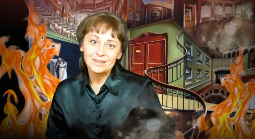 Постер МАСТЕР И МАРГАРИТА — Булгаков — моноспектакль во дворце на Невском в Музее ностальгии