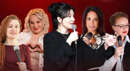 Постер ЖЕНСКИЙ STAND UP