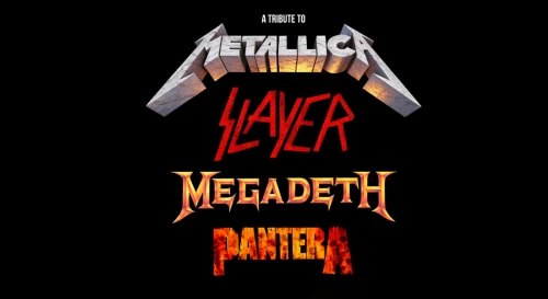 Постер Metallica, Slayer, Megadeth, Pantera, Sepultura tribute