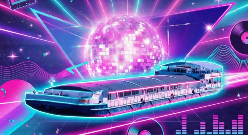 Постер ДискоХиты на корабле