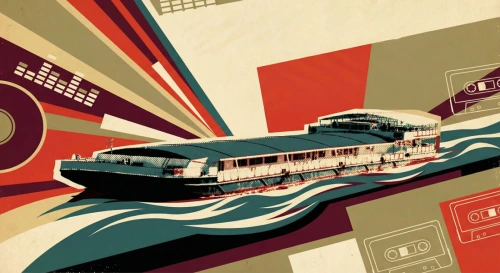 Постер «Назад в СССР»: золотые хиты на корабле