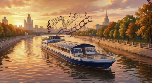 Постер Песни нашего кино на корабле