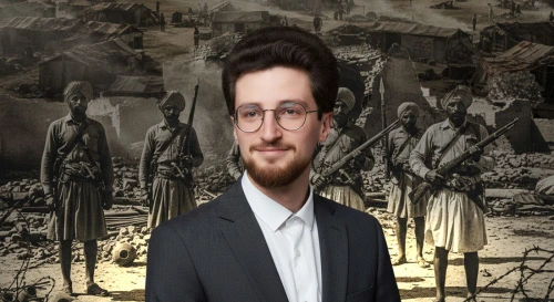 Постер Илья Спектор. 1947 года — откуда пошли Индия и Пакистан?