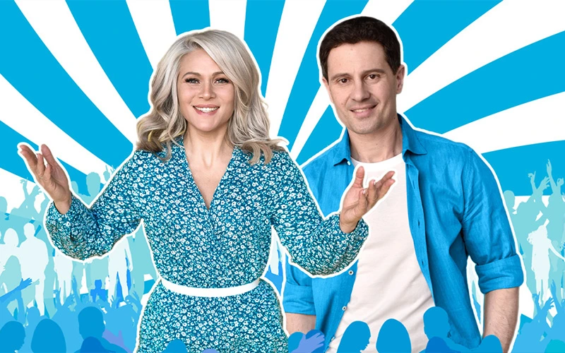 Постер Антон и Виктория Макарские “Живой Концерт”